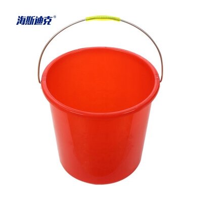 海斯迪克 HKCL-171 红色水桶 塑料手提水桶 加厚洗车桶拖把化工储水桶清洁塑料胶水桶